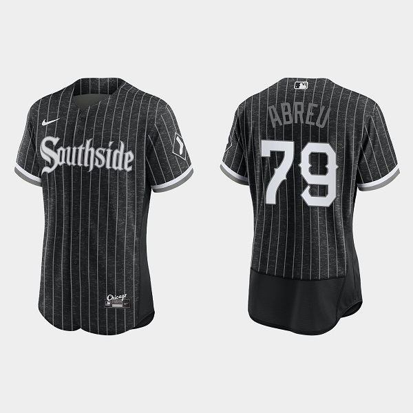 MLB White Sox Southside 79 Jose Abreu Black 2021 City Connect